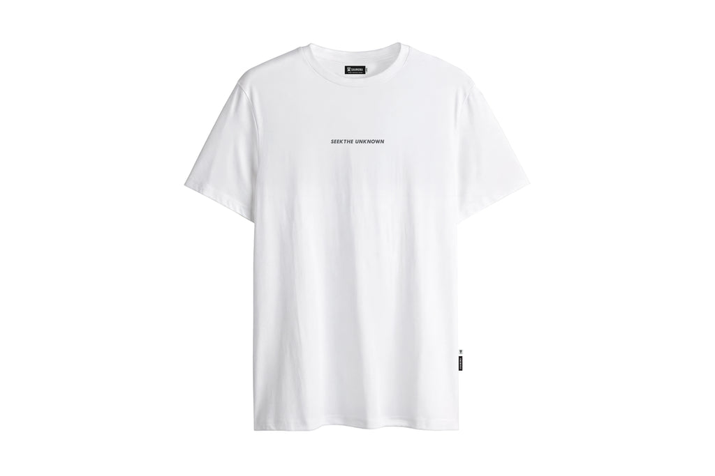 SEEK THE UNKNOWN - RAW T SHIRT