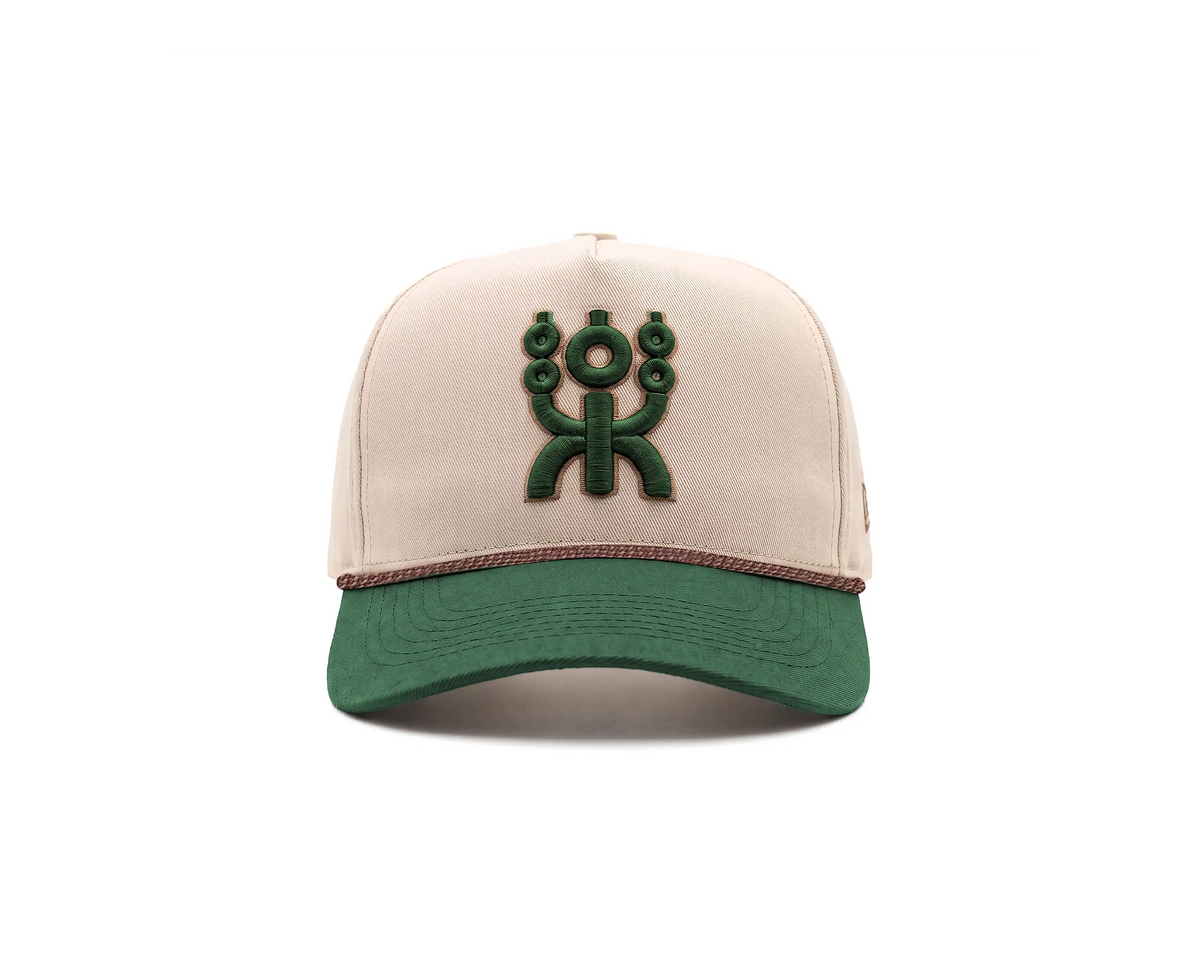 SHAMUNA GOLFER SNAPBACK RAW&GREEN