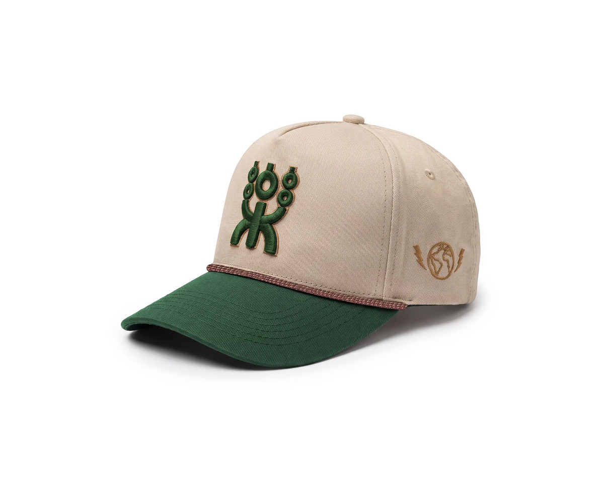 SHAMUNA GOLFER SNAPBACK RAW&GREEN