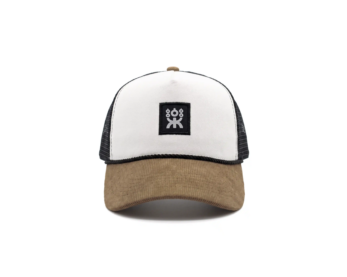 SHAMUNA TRUCKER LOGO RAW & BEIGE
