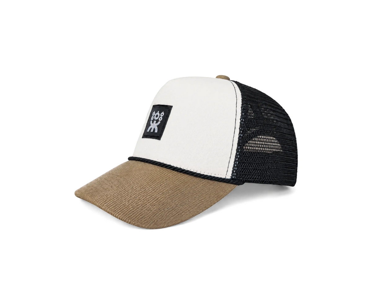 SHAMUNA TRUCKER LOGO RAW & BEIGE