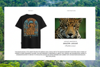 SPIRIT OF THE JUNGLE BLACK T-SHIRT