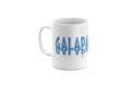 TAZA SHAMUNA GLP LETRAS AZULES