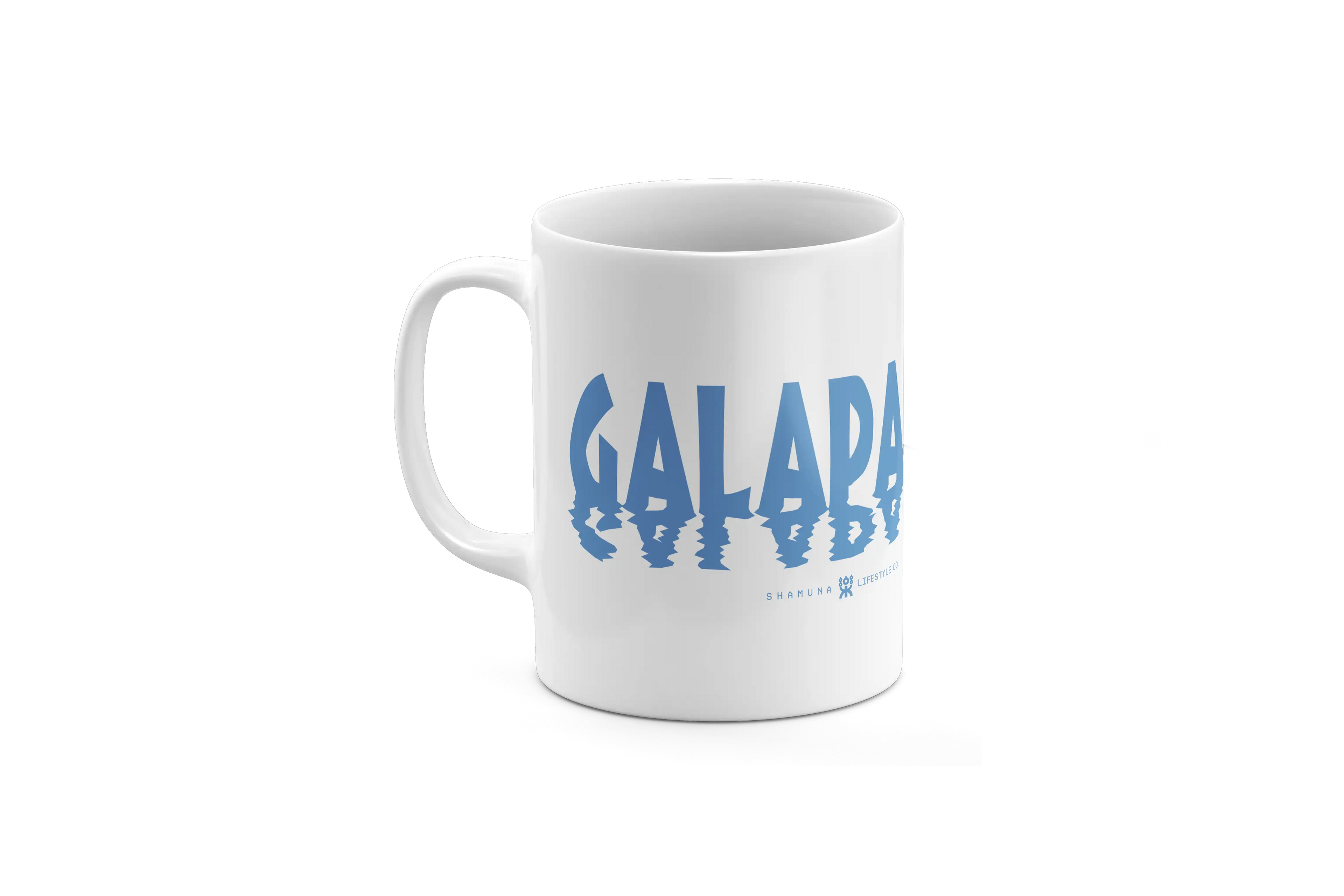 TAZA SHAMUNA GLP LETRAS AZULES