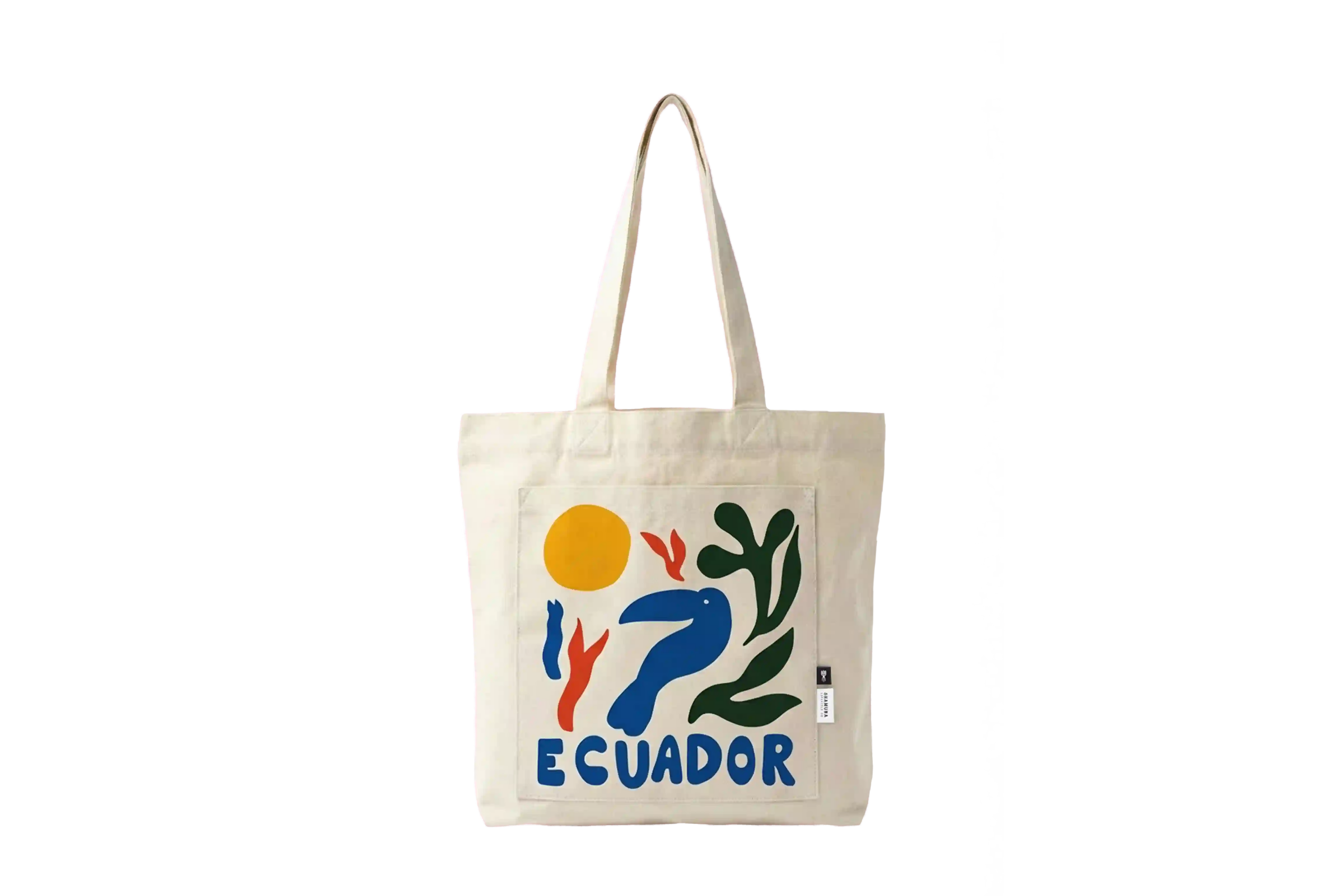 TOTE BAG POCKET ECUADOR LIFE