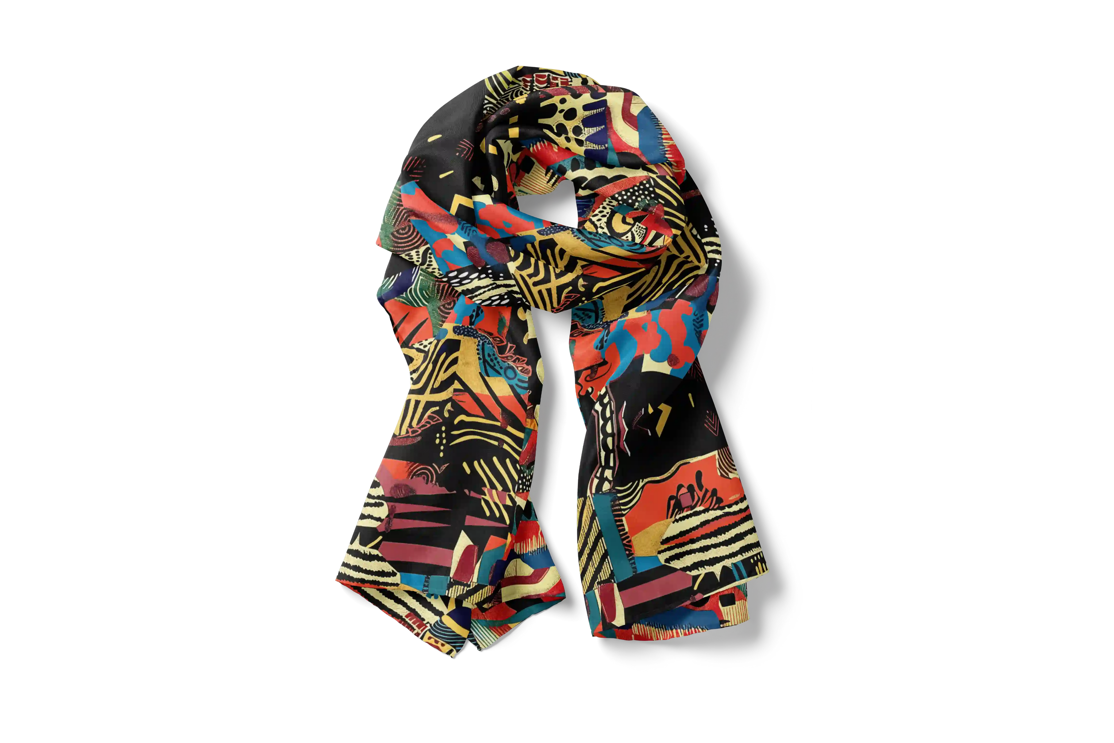 TRIBAL HO SCARF 150X48