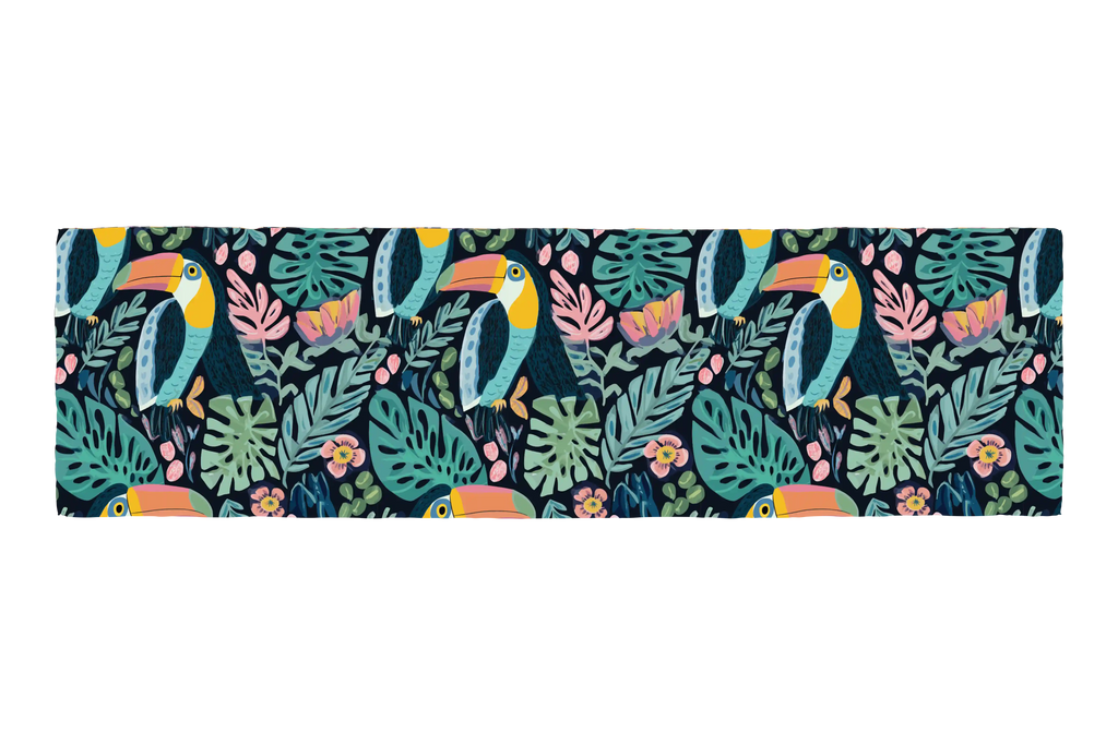 TUCAN LEAFES HO SCARF 150X48