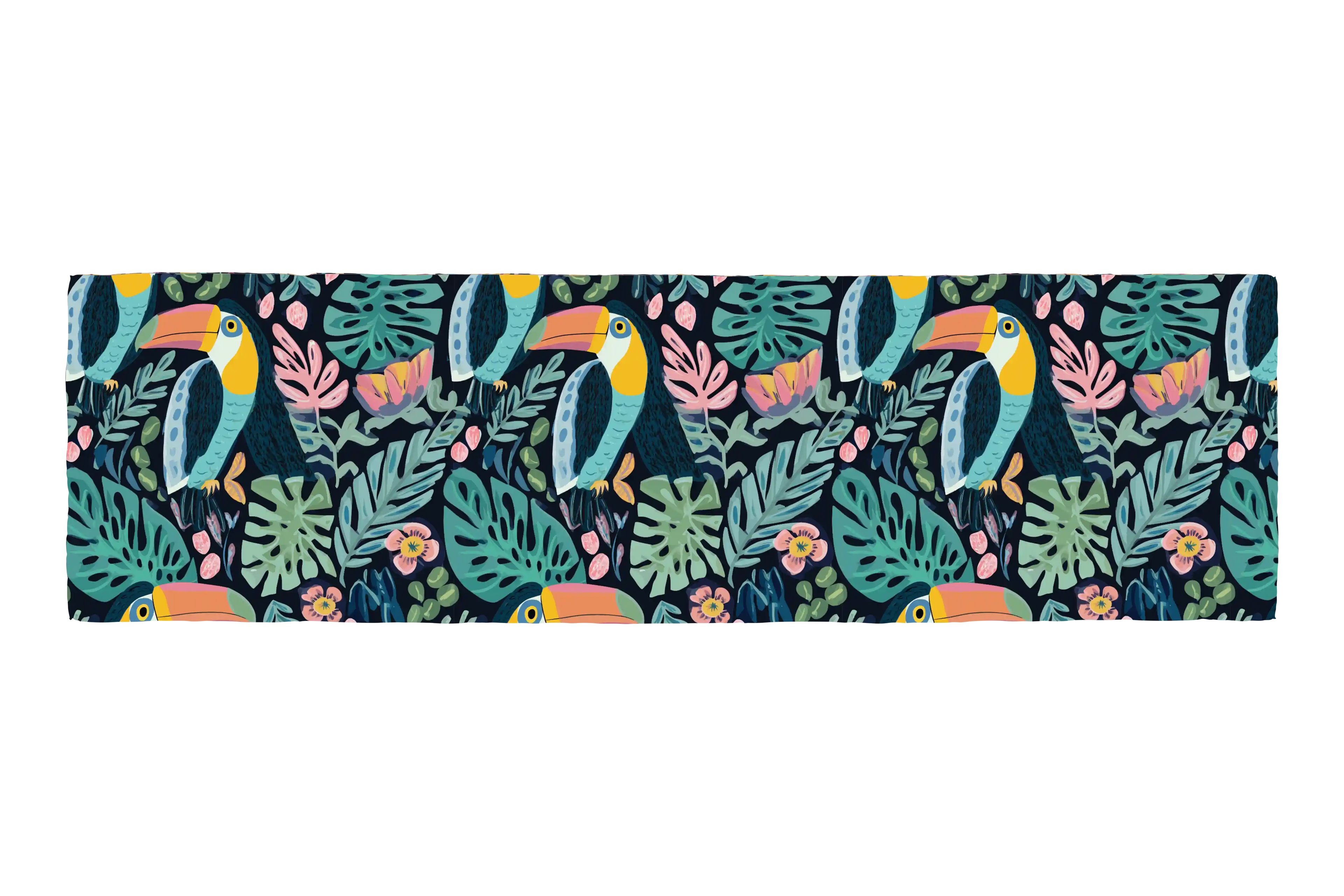 TUCAN LEAFES HO SCARF 150X48