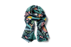 TUCAN LEAFES HO SCARF 150X48