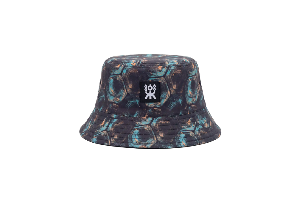 TURTLE REVERSIBLE BUCKETHAT PRINT&BLACK
