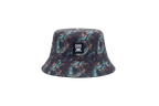 TURTLE REVERSIBLE BUCKETHAT PRINT&BLACK