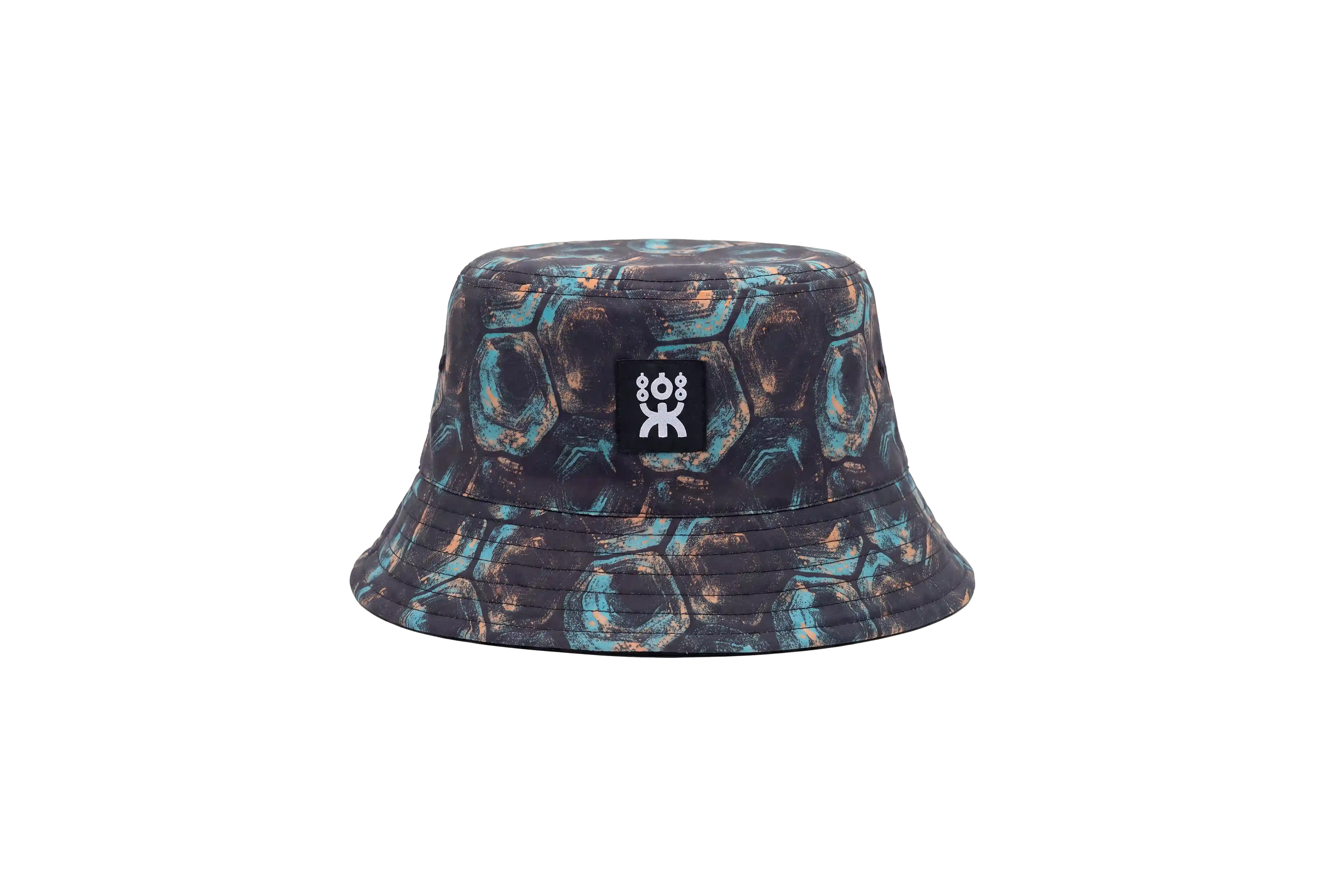 TURTLE REVERSIBLE BUCKETHAT PRINT&BLACK