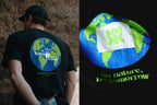 PLANET EARTH BLACK T-SHIRT