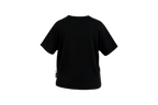 W ETHNIC POCKET BLACK T-SHIRT 01