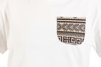 W ETHNIC POCKET RAW T-SHIRT 01