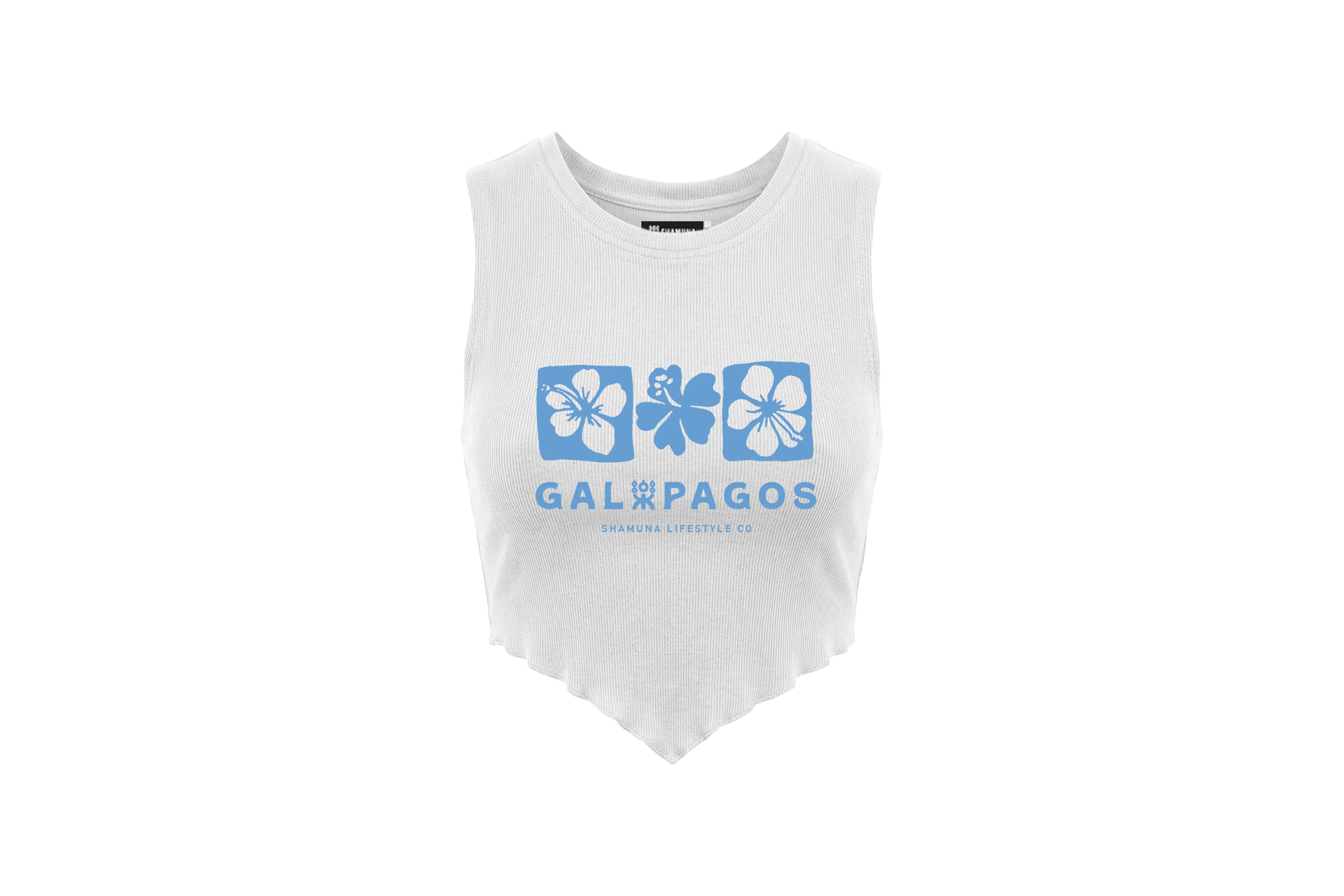 W GLP FLOWERS RAW TANK TOP