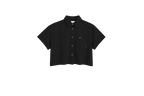 W MANGLAR SHIRT CROP MC BLACK