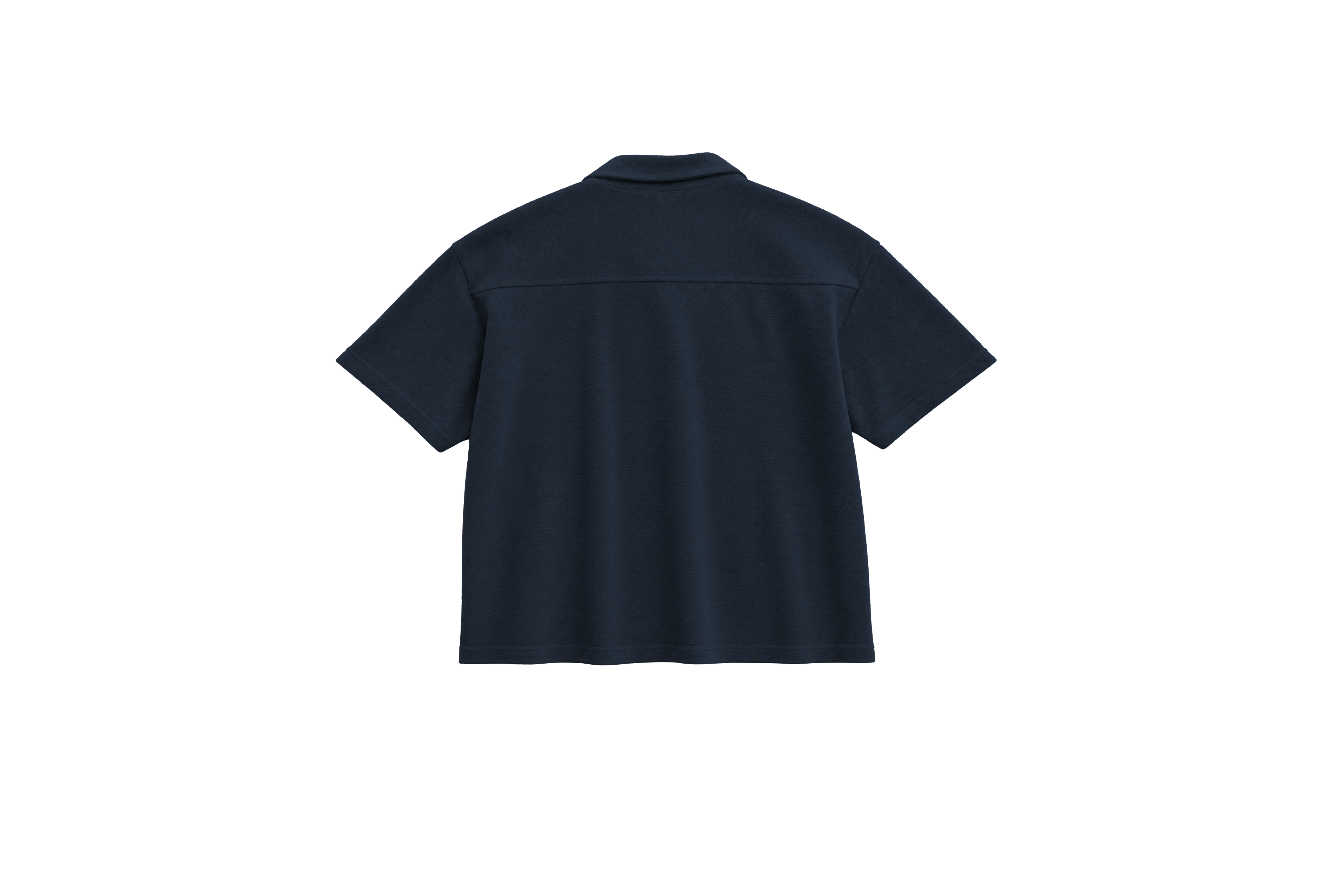 W MANGLAR SHIRT CROP MC BLUE