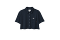 W MANGLAR SHIRT CROP MC BLUE