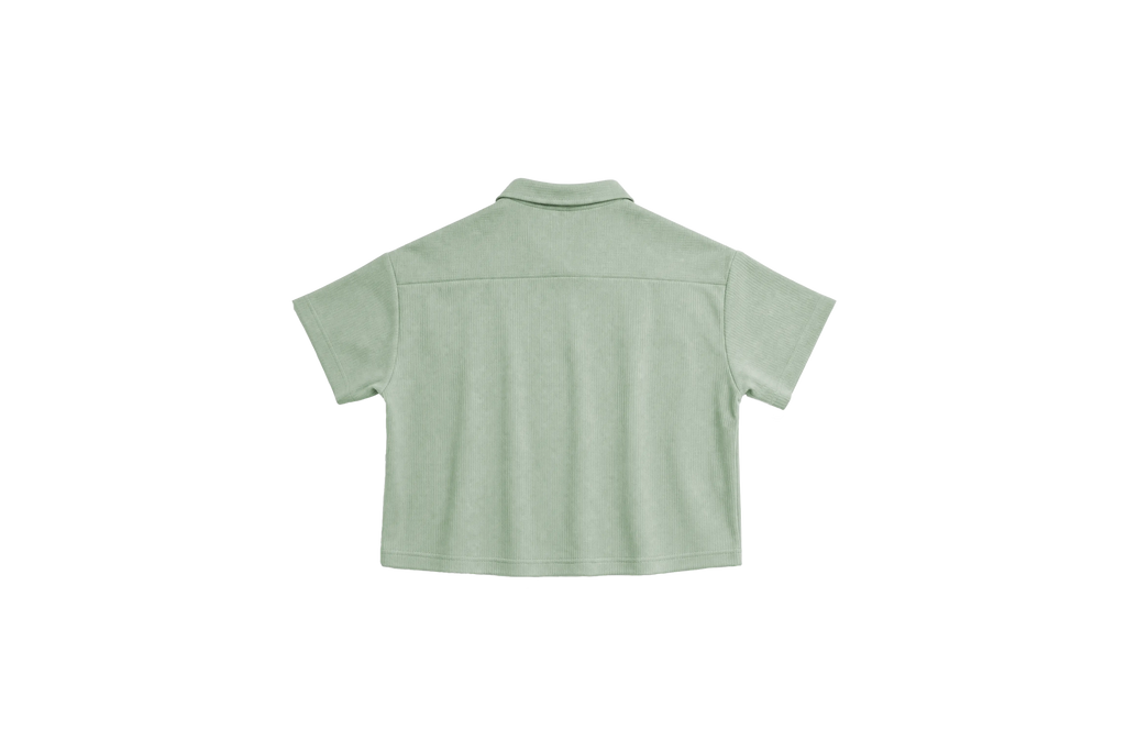 W MANGLAR SHIRT CROP MC MALVA