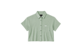 W MANGLAR SHIRT CROP MC MALVA