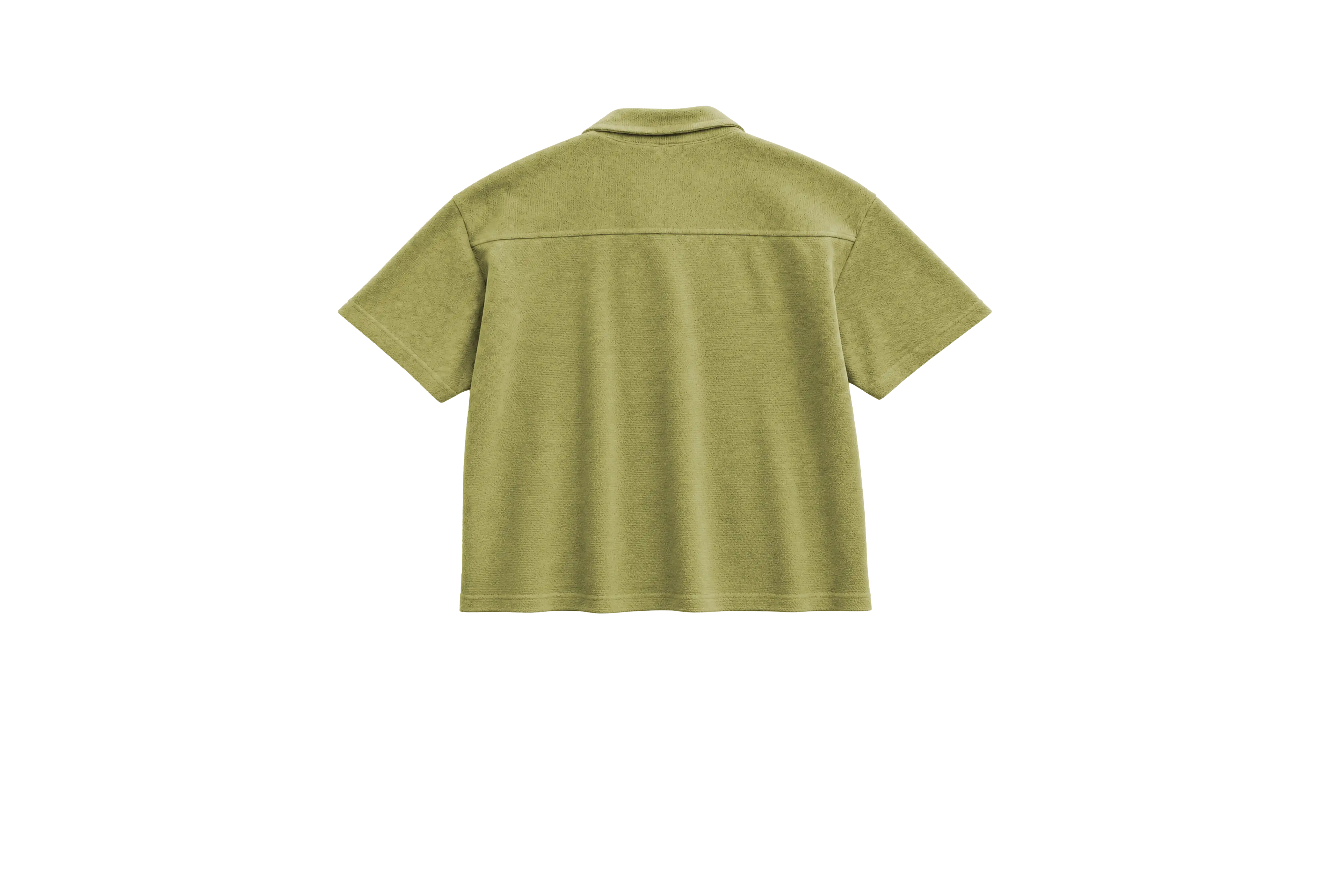 W MANGLAR SHIRT CROP MC YELLOW