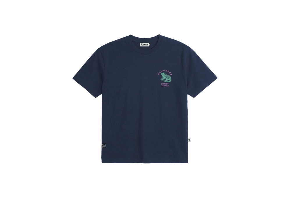 W MARINE IGUANA BLUE T-SHIRT