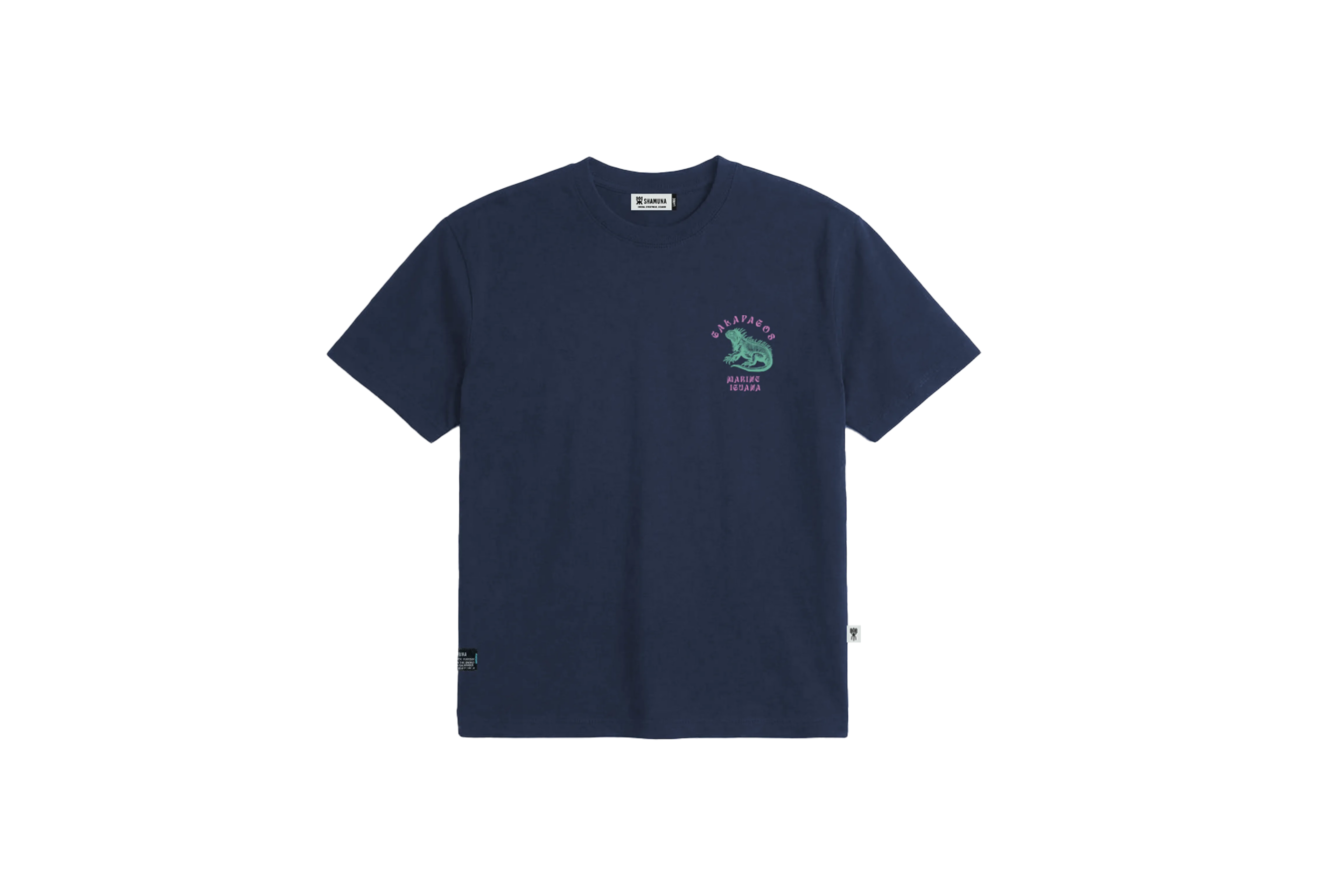 W MARINE IGUANA BLUE T-SHIRT