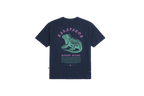 W MARINE IGUANA BLUE T-SHIRT