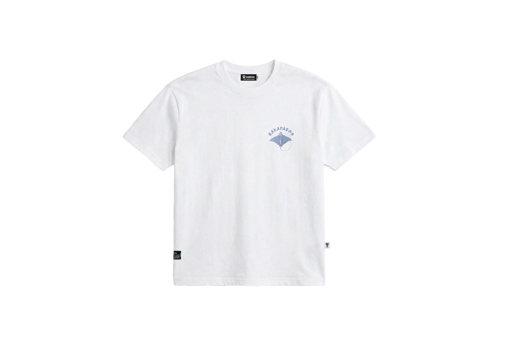W SPOOTED EAGLE RAY RAW T-SHIRT