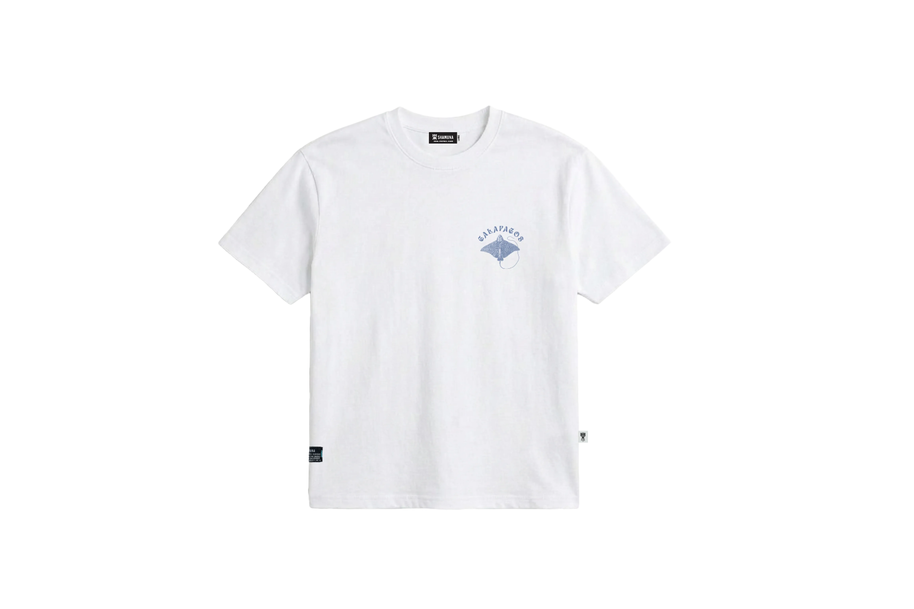 W SPOOTED EAGLE RAY RAW T-SHIRT