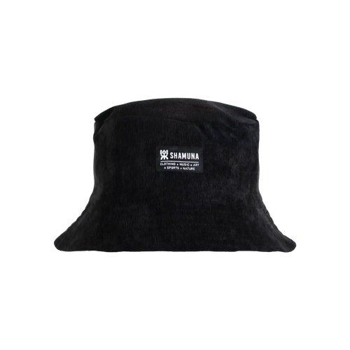 BLUE SHARKS&amp;CORALS REVERSIBLE BUCKETHAT BLACK