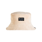 BLUE TRIBAL REVERSIBLE BUCKETHAT SAND