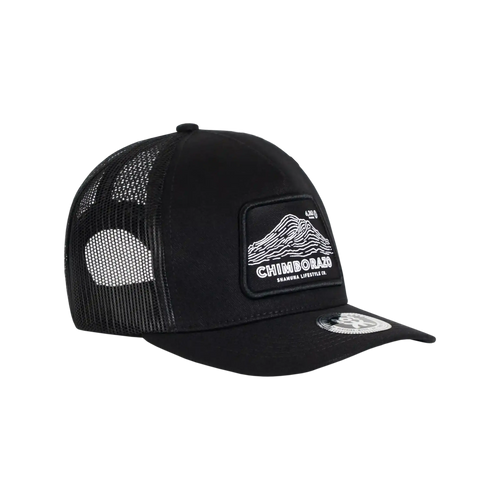 CHIMBORAZO TOPO TRUCKER HAT - BLACK