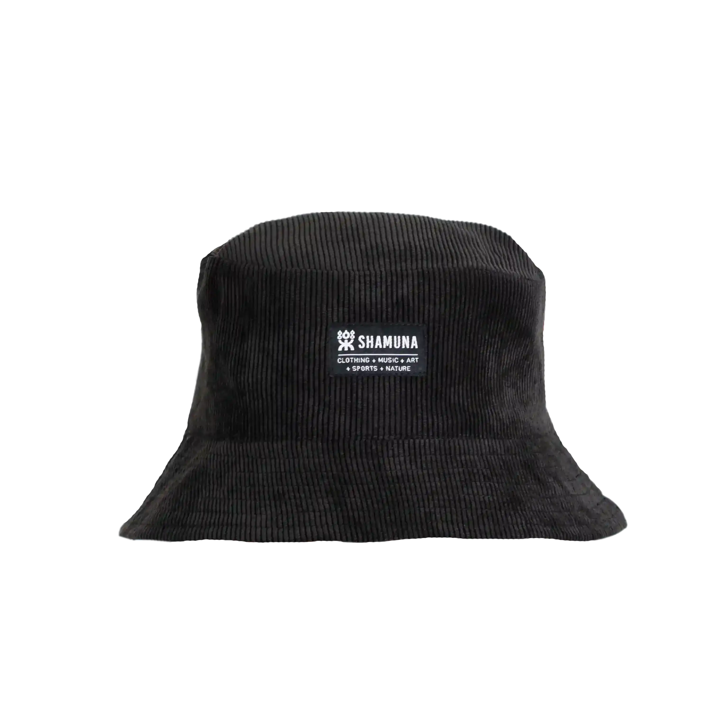 COLOR TRIBAL REVERSIBLE BUCKETHAT BLACK