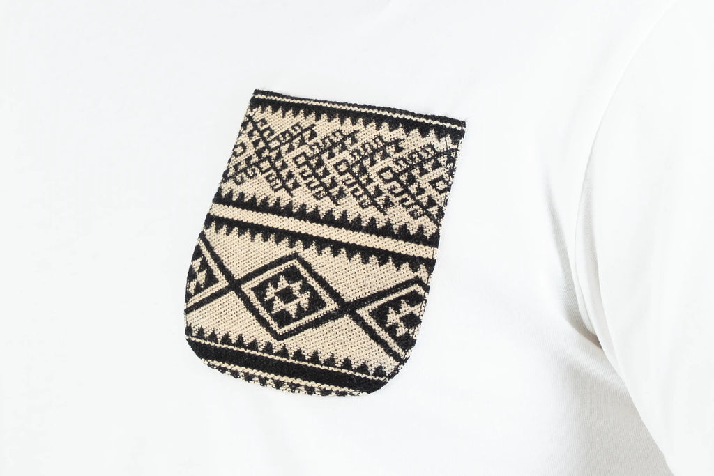 ETHNIC POCKET RAW T-SHIRT 01