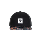 FLAT TRUCKER LEAFS BRIM BLACK