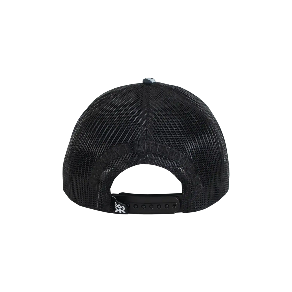 FLAT TRUCKER LEAFS BRIM BLACK