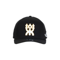 GOLFER SNAPBACK BLACK & GOLD LOGO