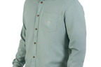 PINZON SHIRT ML AQUA