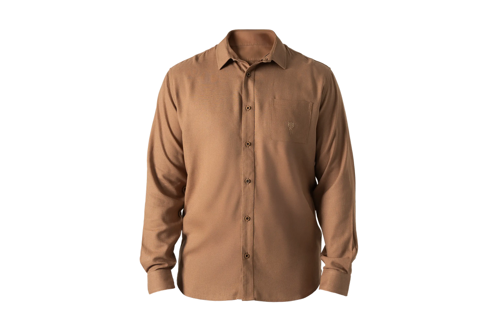 PINZON SHIRT ML COFFEE