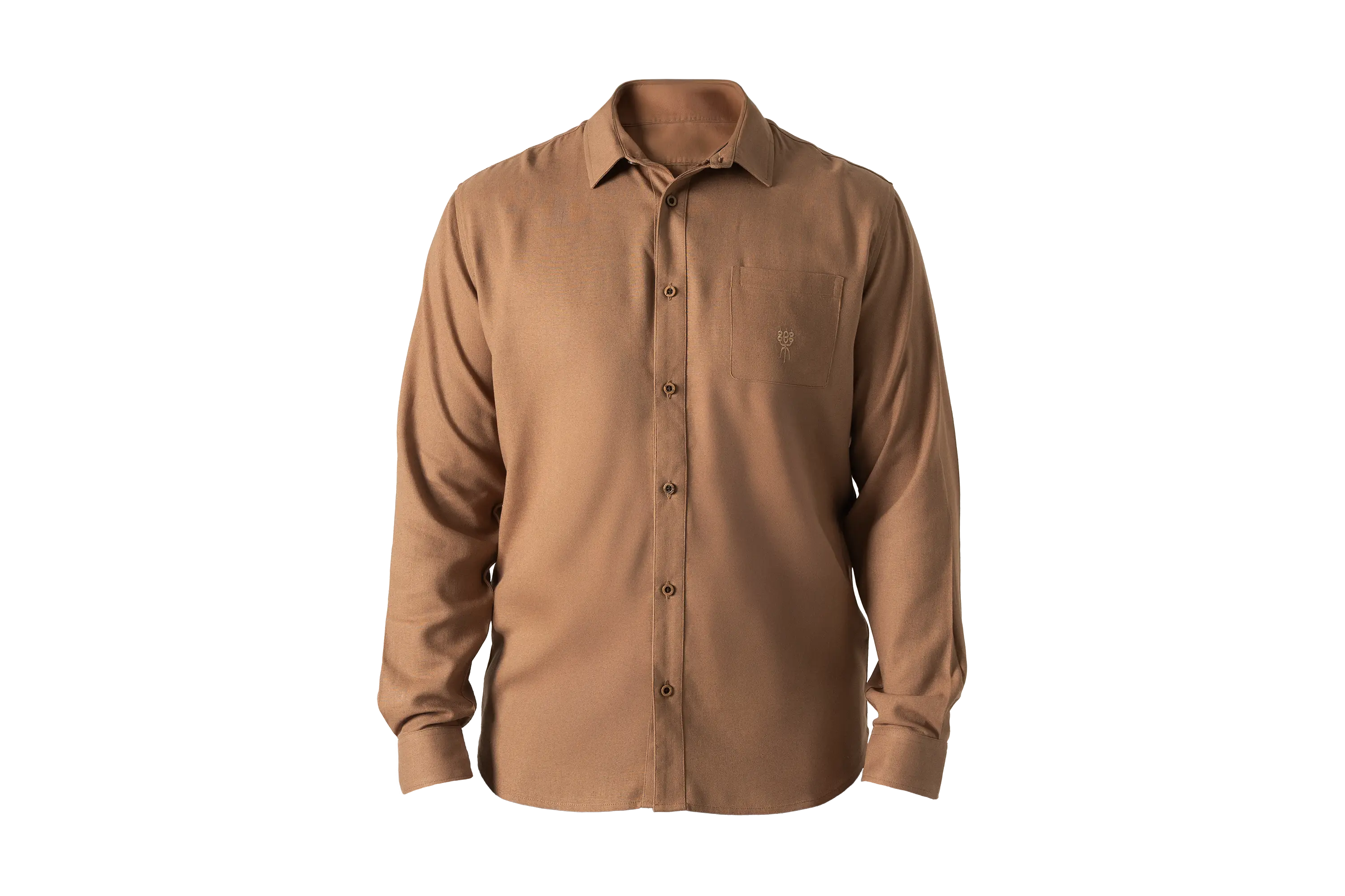 PINZON SHIRT ML COFFEE
