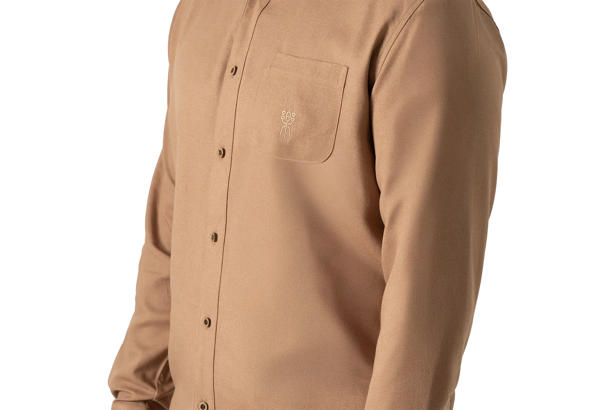 PINZON SHIRT ML COFFEE