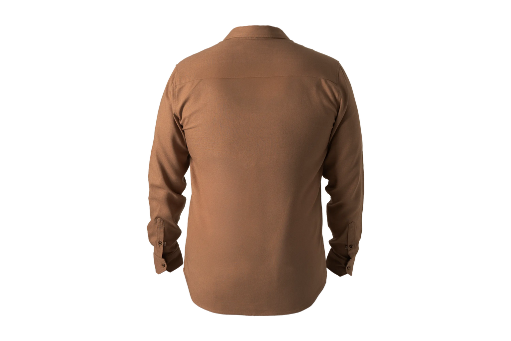 PINZON SHIRT ML COFFEE