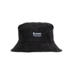 PURPLE LEAFS  REVERSIBLE BUCKETHATS BLACK