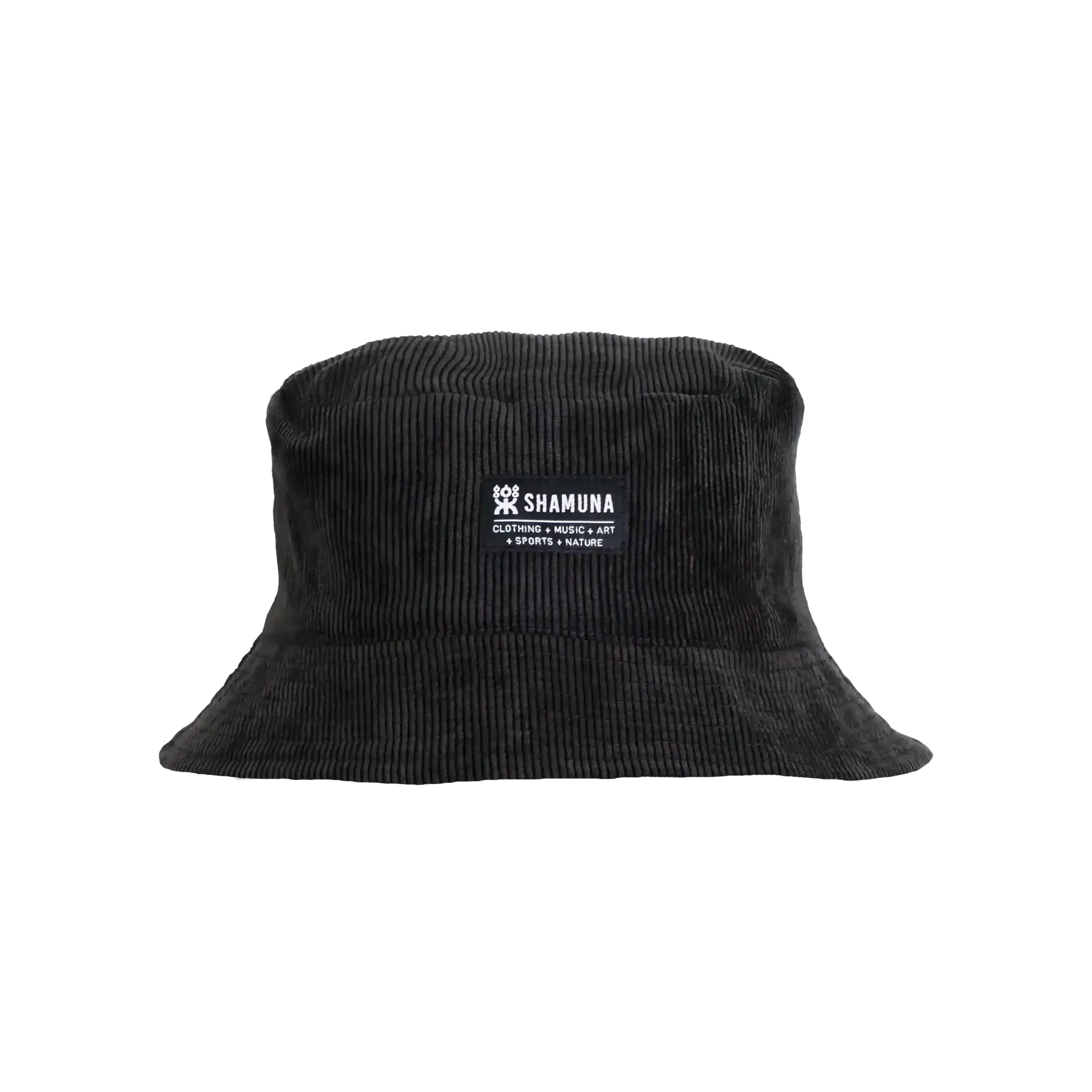 PURPLE LEAFS  REVERSIBLE BUCKETHATS BLACK