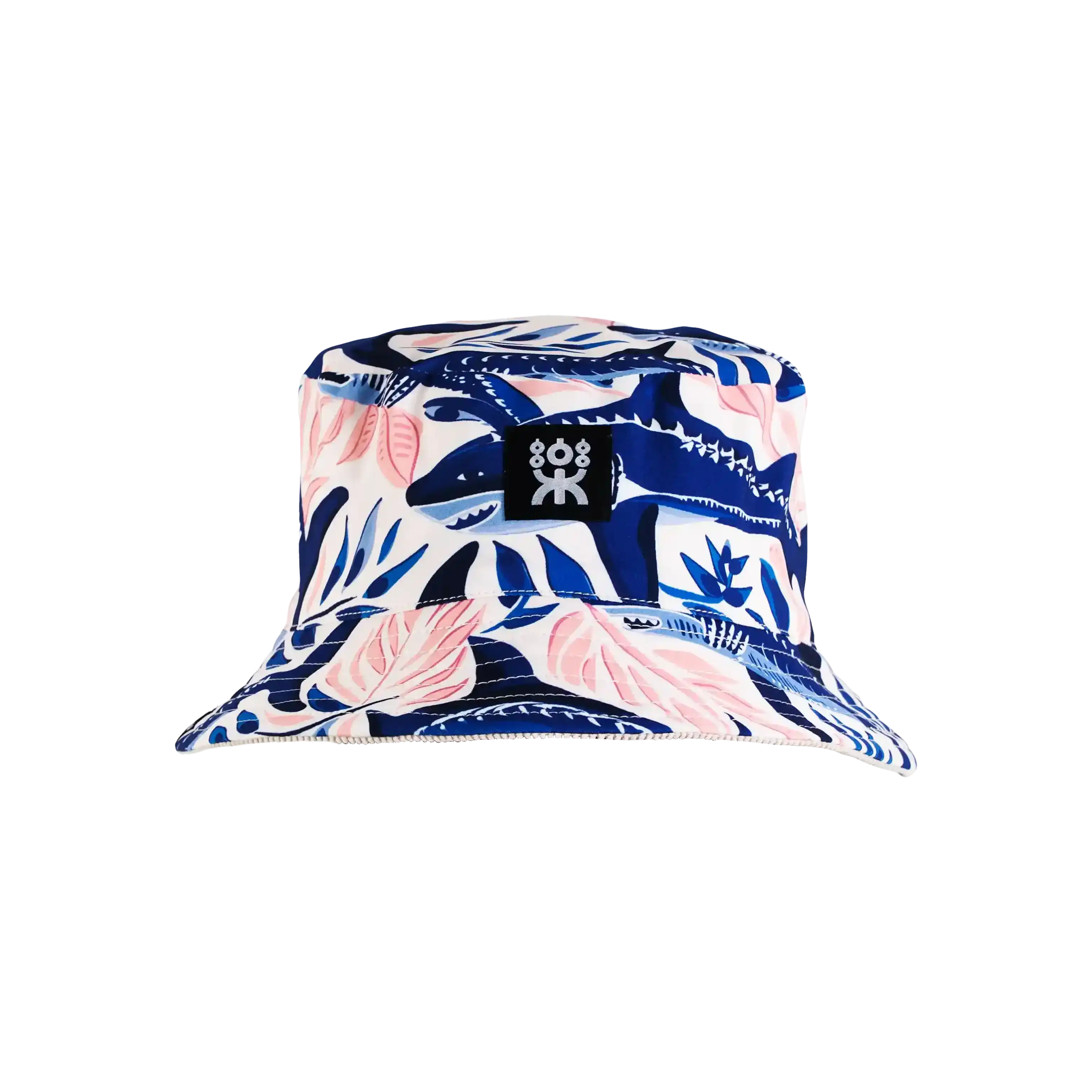 SHARKS&PINK REVERSIBLE BUCKETHAT SAND