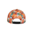 SNAPBACK FULL PALM LEAF BROWN BRIM