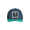 TRUCKER EXPLORER  - BLUE, GREEN BLACK