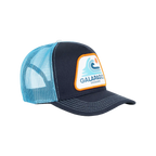 TRUCKER GLP BLUE PARCHE WAVE SUN